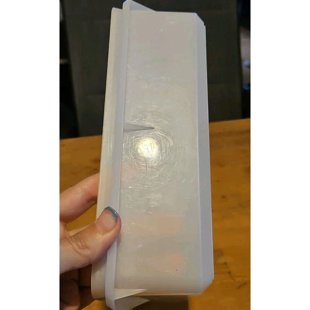 Vintage Tupperware Snack N Stor Square Container #514 9.5